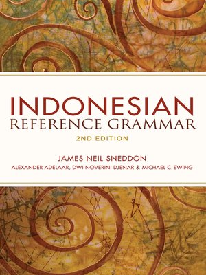 cover image of Indonesian Reference Grammar